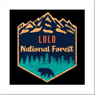 Lolo national forest Posters and Art